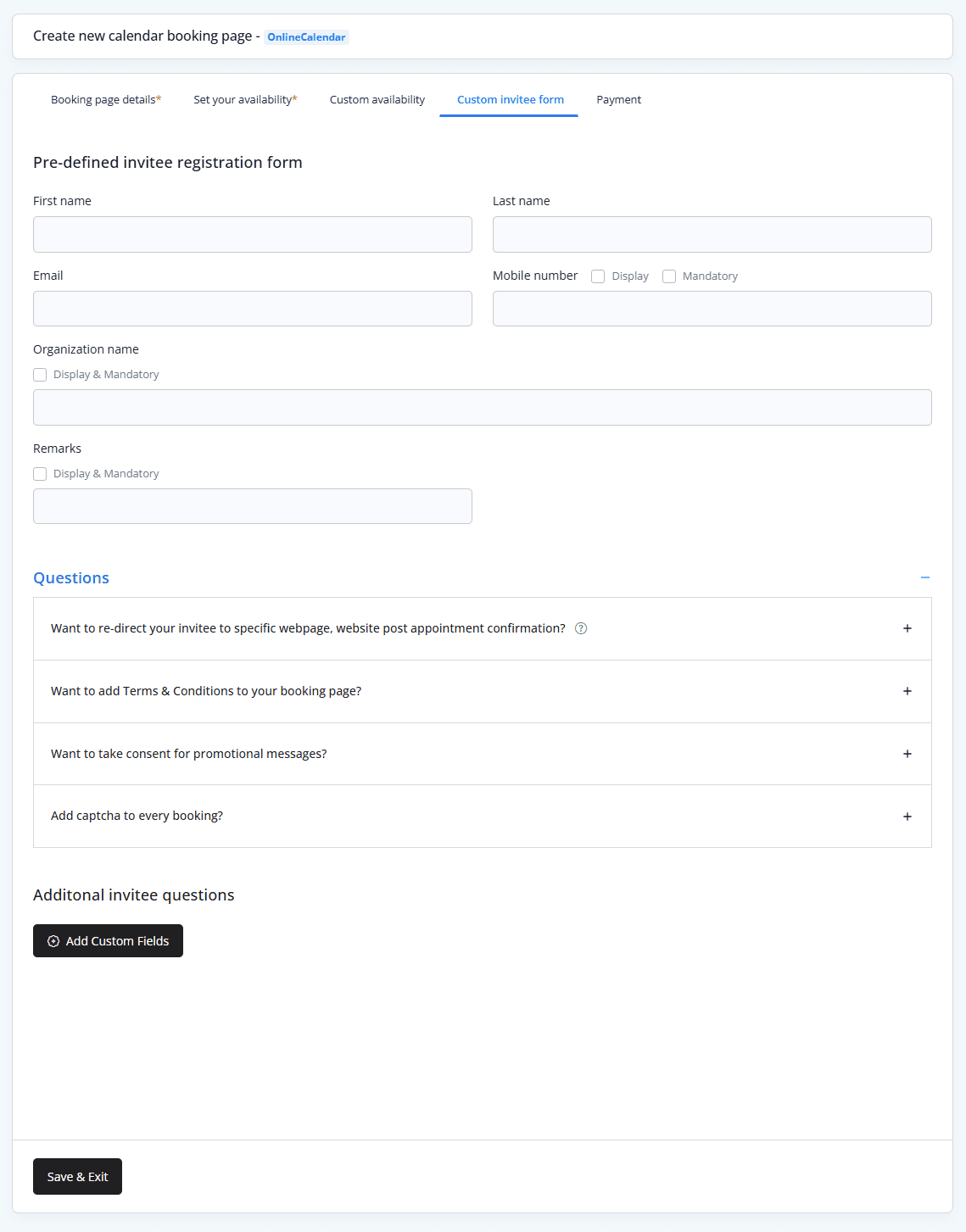 Custom-Form